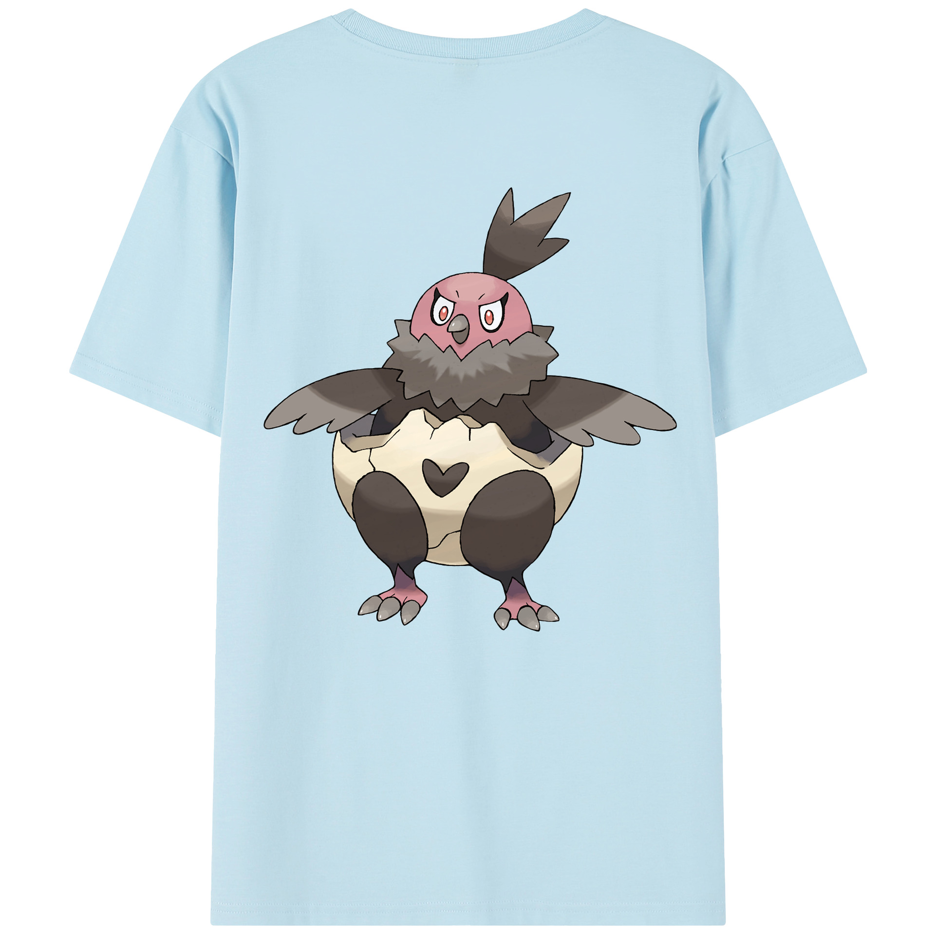 （画像用） ポケットモンスター Pokémon 綿100％半袖Tシャツ（背面プリント）
